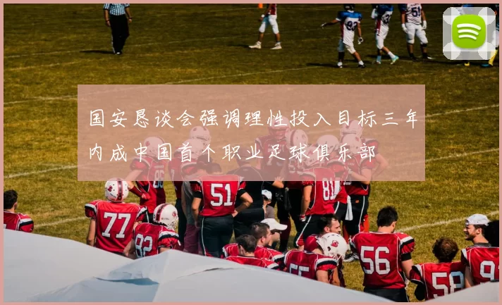 国安恳谈会强调理性投入目标三年内成中国首个职业足球俱乐部