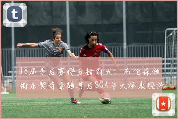 18届季后赛得分榜前五：布伦森领衔东契奇紧随其后SGA与大桥表现抢眼